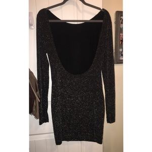 Evening Dress Silver/Black